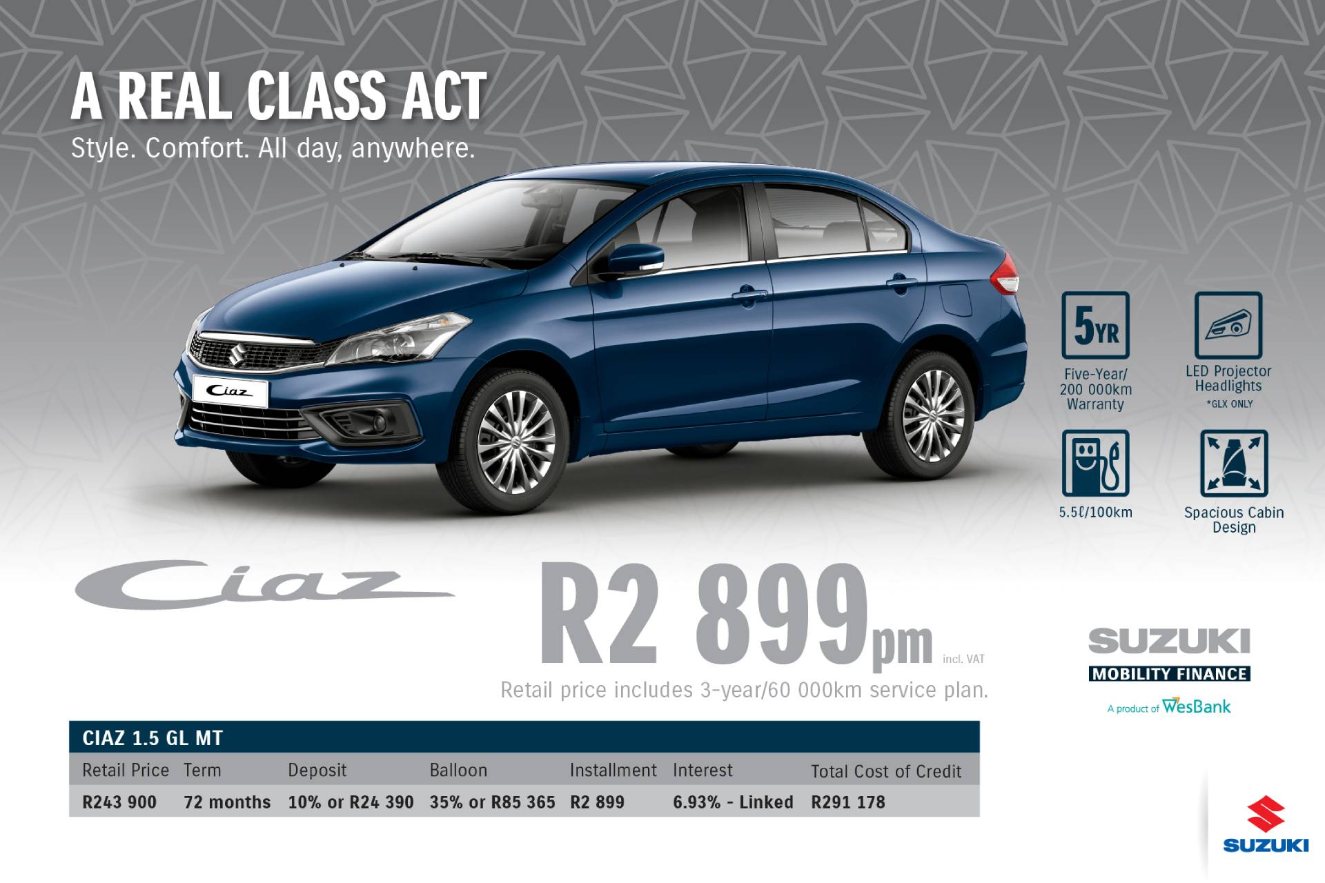 New Car Deals Suzuki Auto South Africa